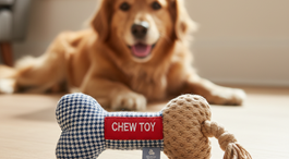 Durable plush pet toys designed for bite and play