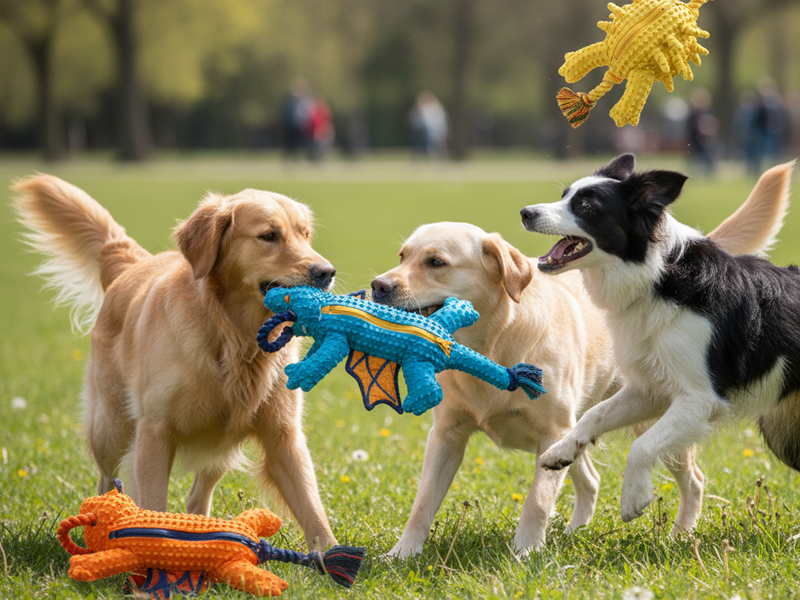 Pet plush toys - durable custom manufacturing