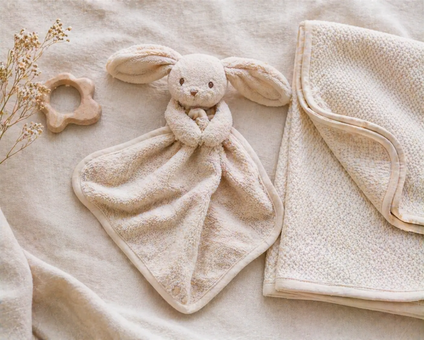 Baby comfort blankets and loveys