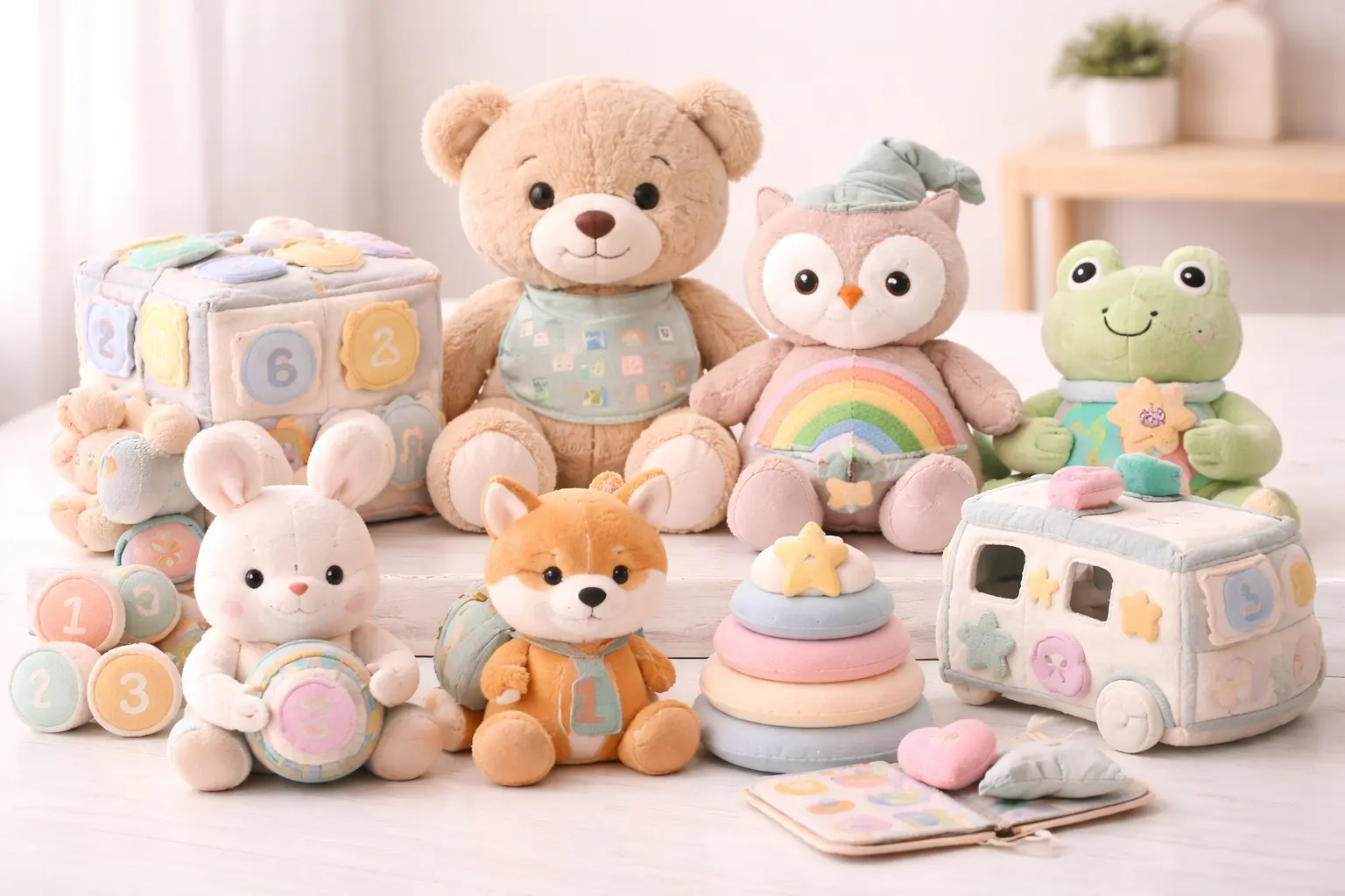 Educational plush program example for EU market