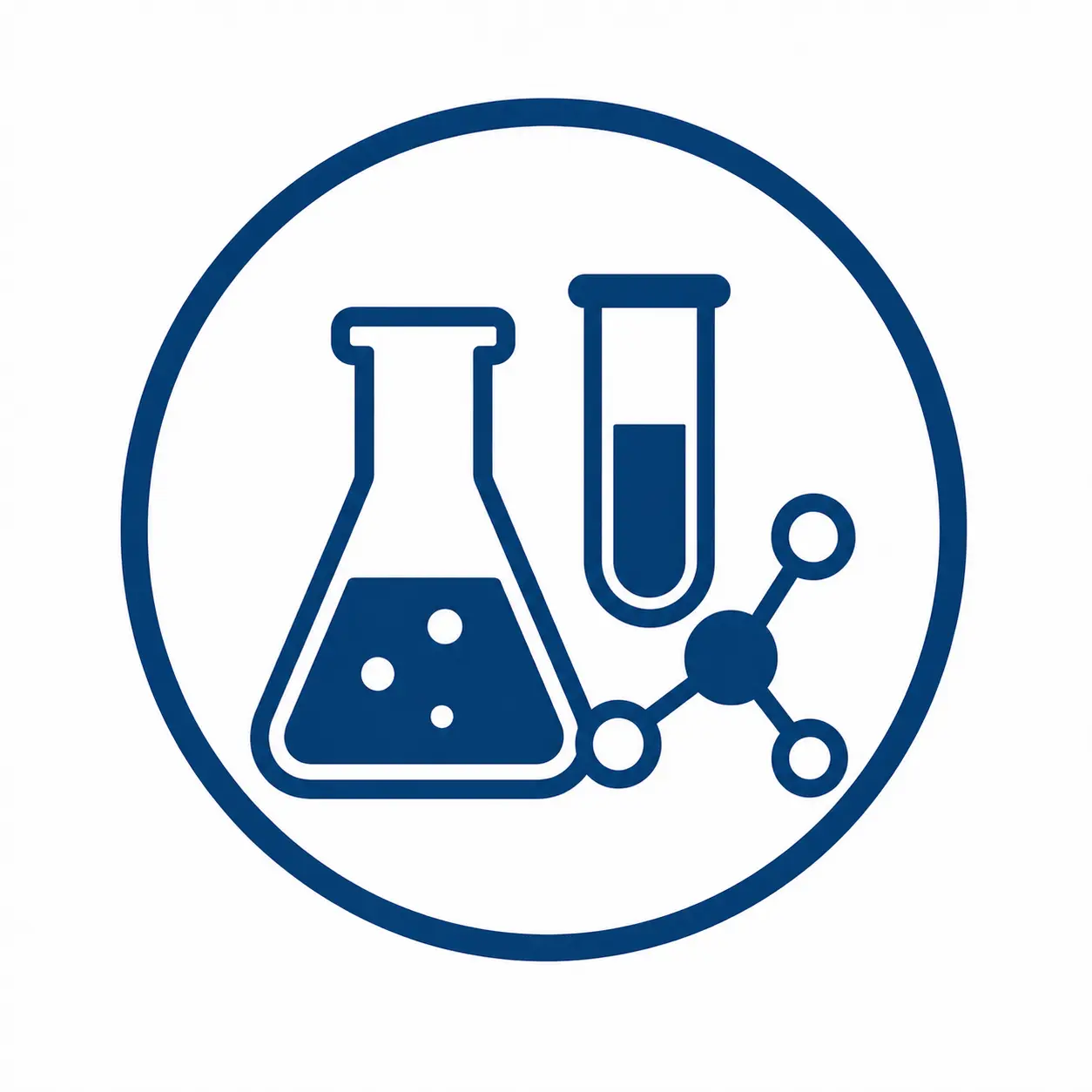 Chemical testing icon