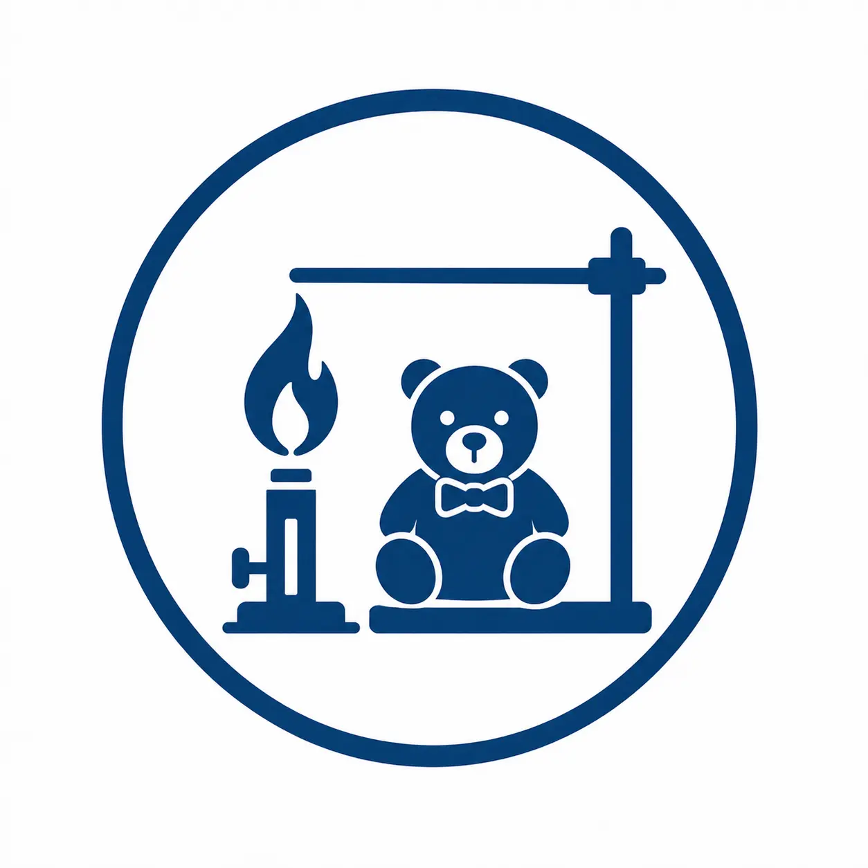 Flammability testing icon