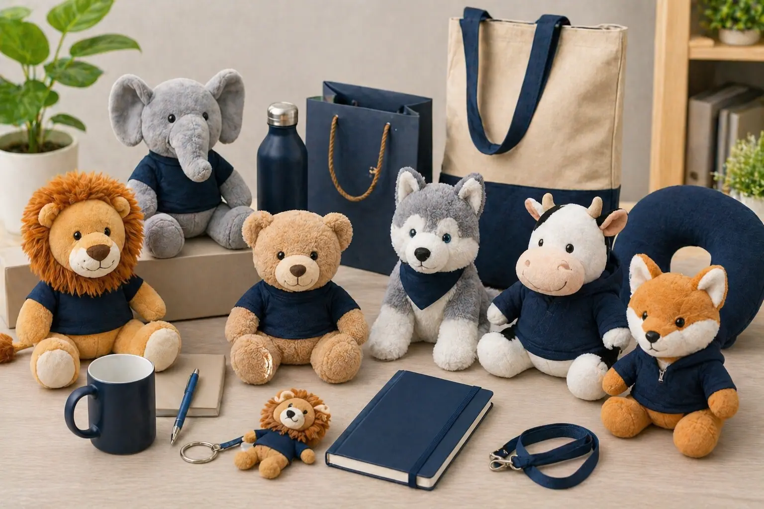 Corporate and promotional plush manufacturing