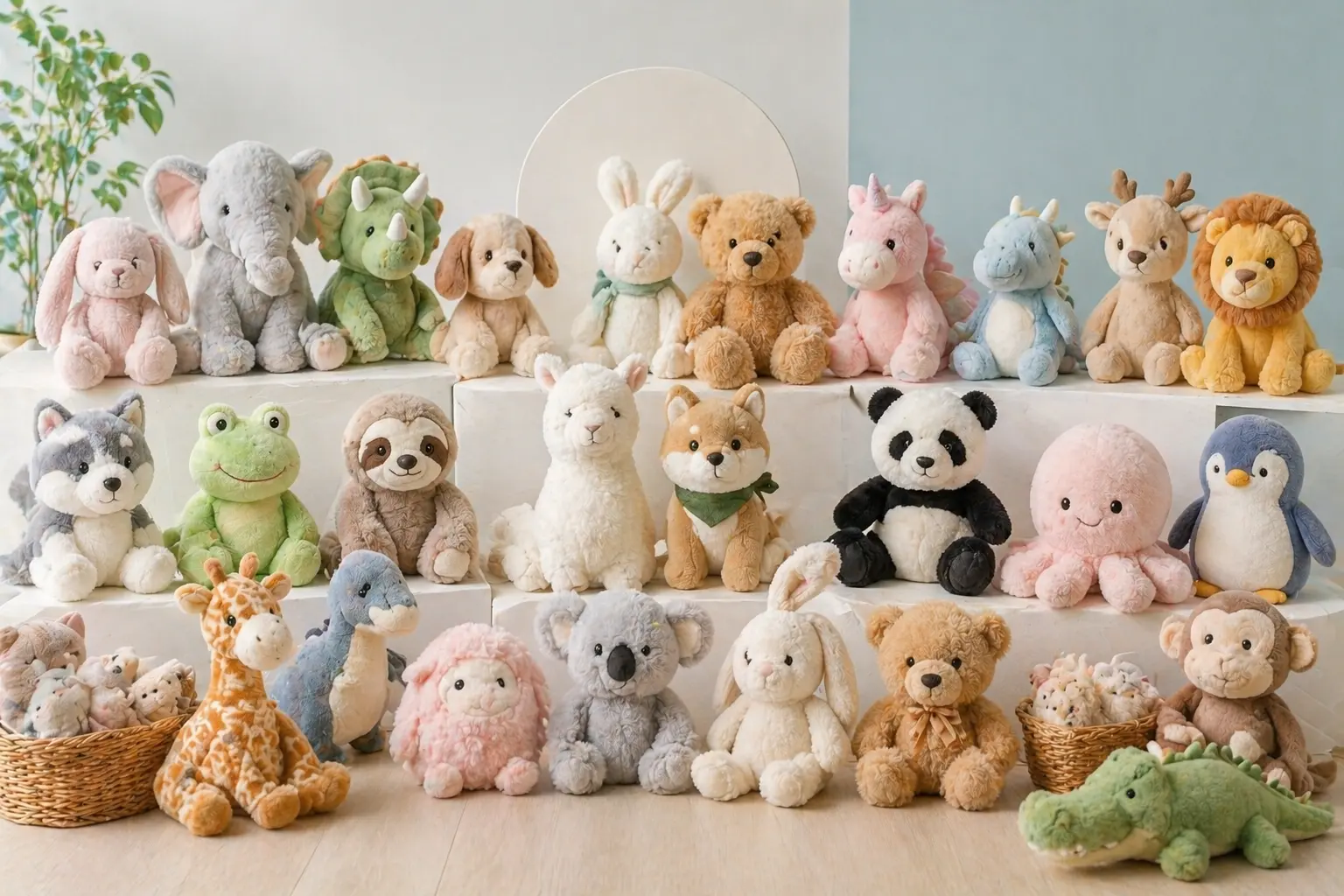 Toy brands and retailers plush manufacturing
