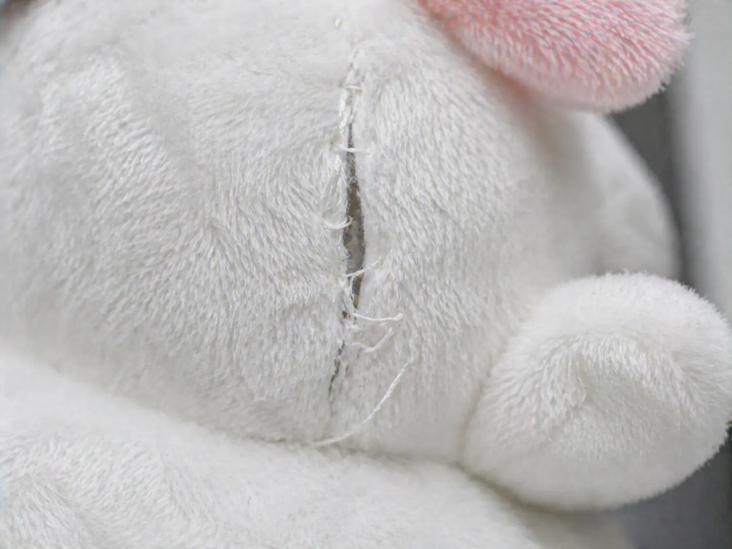 Example of stitching defect used for defect classification